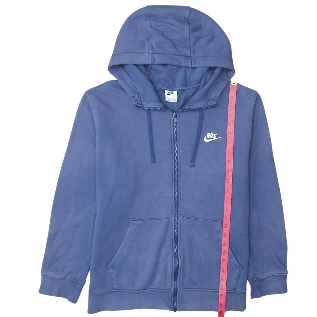 Nike Men's Blue XL Full Zip Hoodie Fleece Sweatshirt