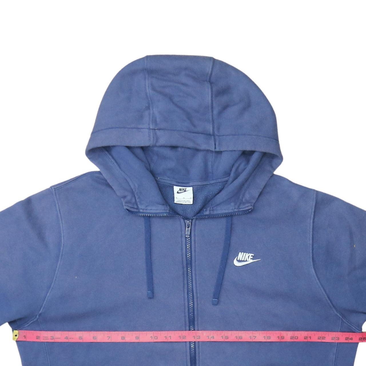 Nike Men's Blue XL Full Zip Hoodie Fleece Sweatshirt
