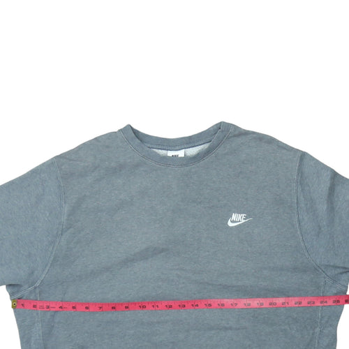 Nike Men's Grey XL Crew Neck Pullover Sweatshirt