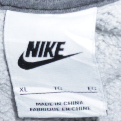 Nike Men's Grey XL Crew Neck Pullover Sweatshirt