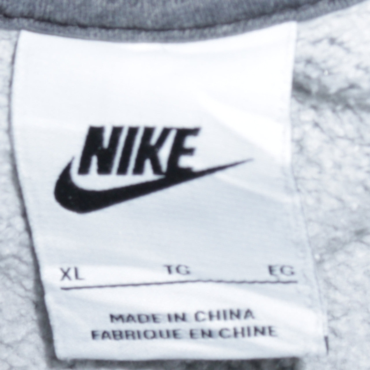 Nike Men's Grey XL Crew Neck Pullover Sweatshirt