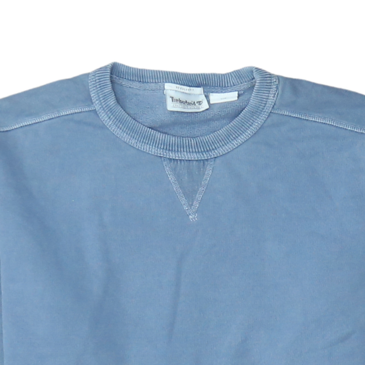 Timberland Men's Blue Regular Fit Cotton Pullover Sweatshirt Size S
