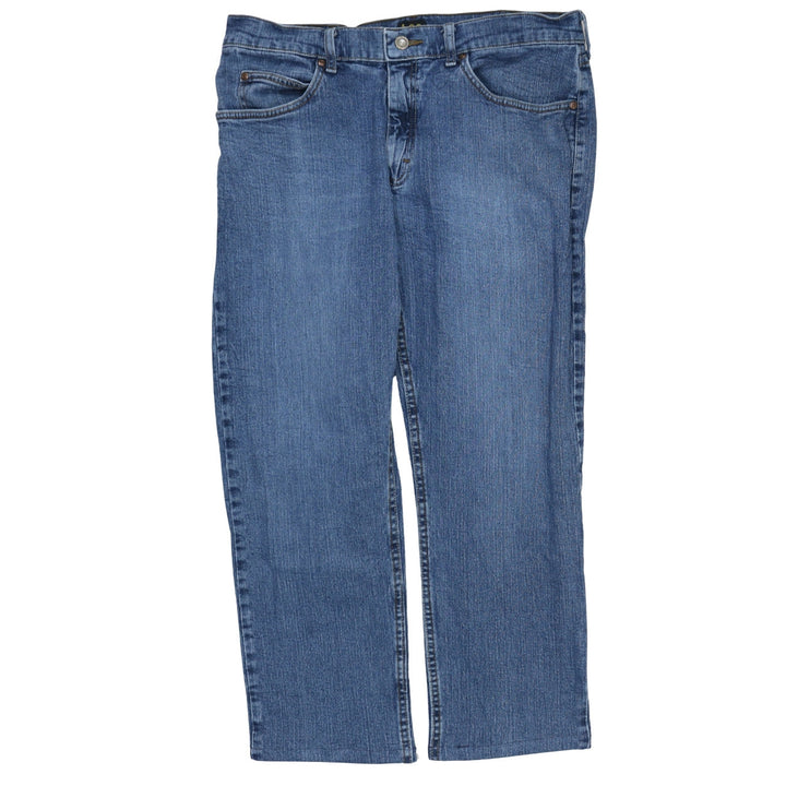 Lee Men’s Blue Regular Fit Straight Denim Jeans 36x29