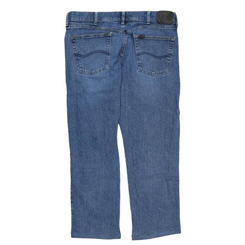 Lee Men’s Blue Regular Fit Straight Denim Jeans 36x29