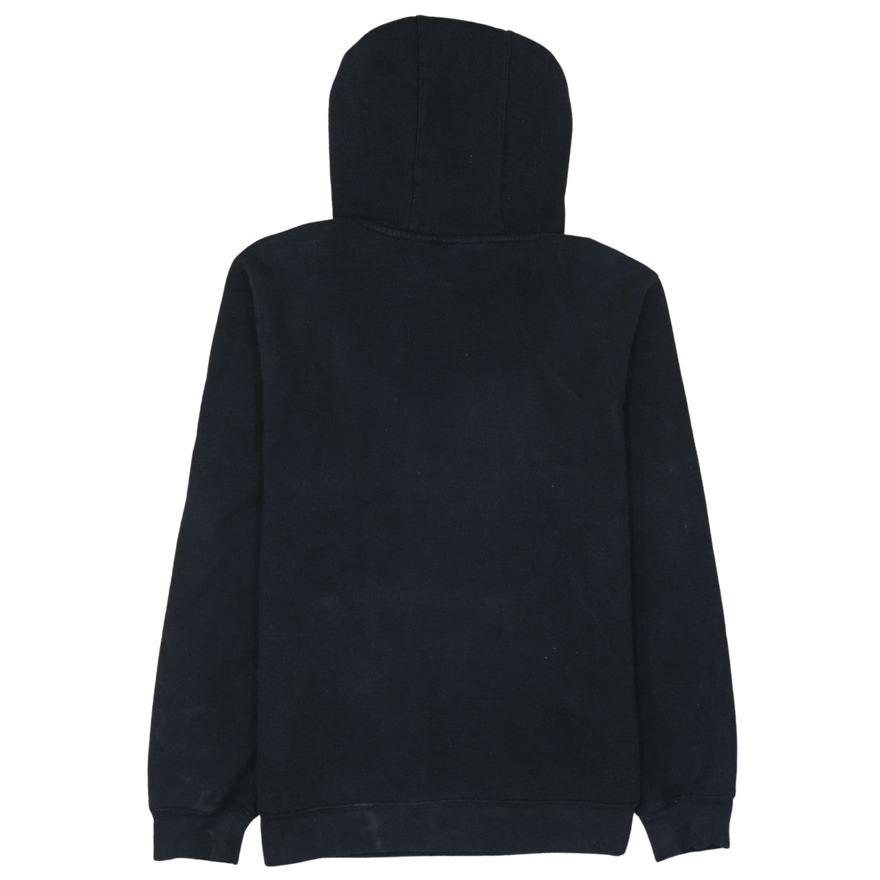 Fila Mens Black Pullover Hoodie L Logo Print Long Sleeve Casual