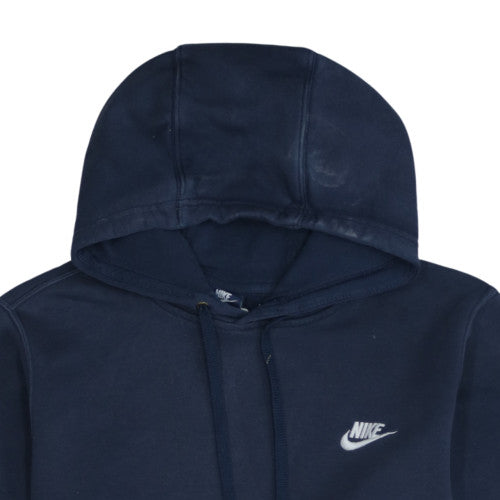 Nike Men's Blue Pullover Hoodie Size S Regular Fit Fleece