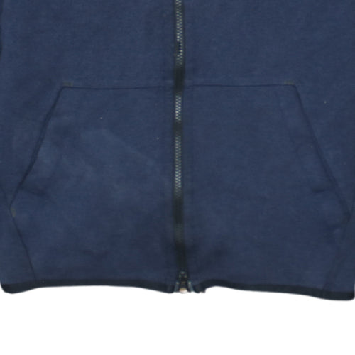 Nike Men's Blue Full Zip Hoodie Size M Sportswear Sweatshirt