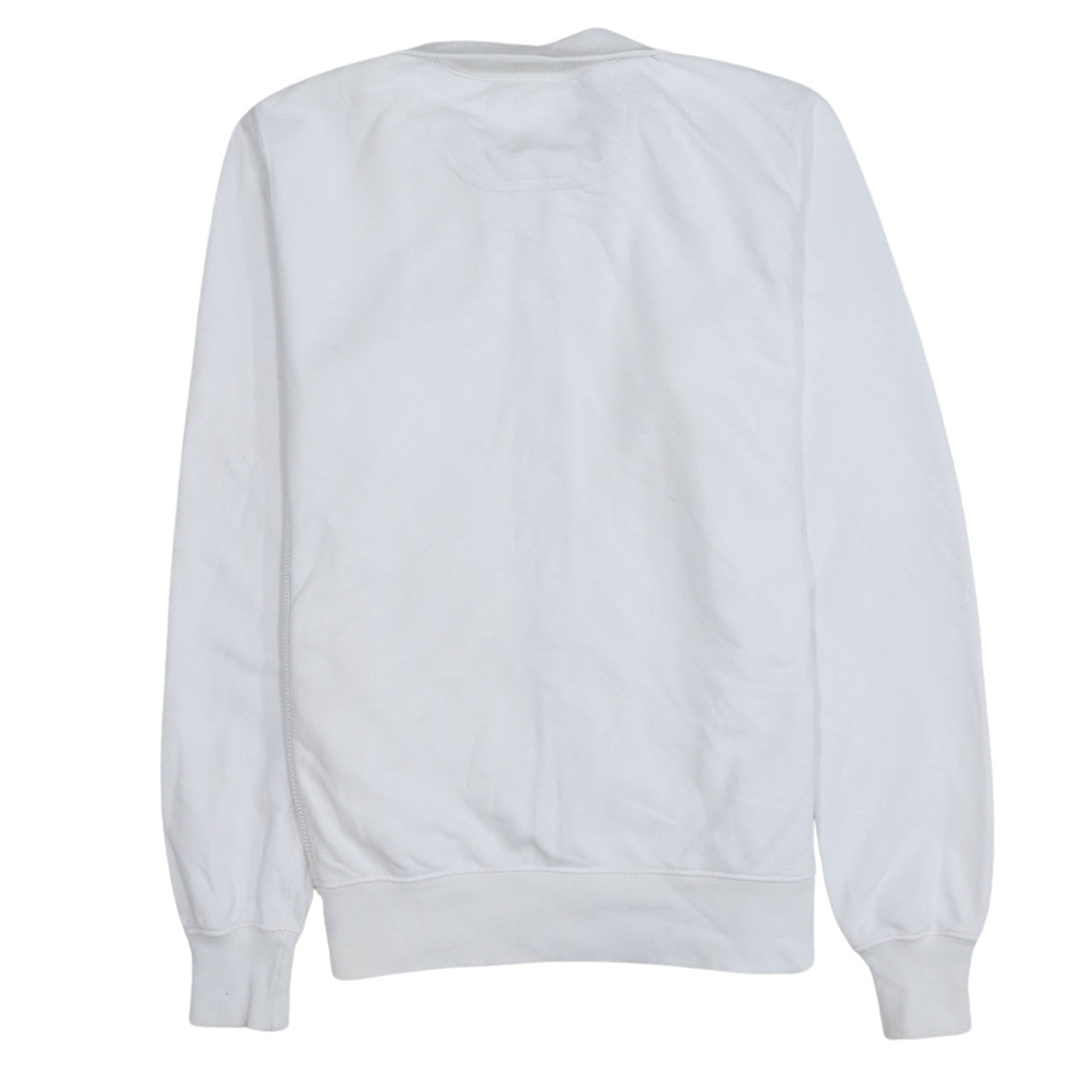 Champion Women’s White Easy Fit Track Jacket M Full Zip Cotton Blend
