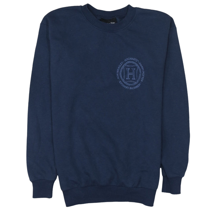 Harry Potter Women's Navy Sweatshirt by George Size S 8-10 Crew Neck Dumbledore's Army