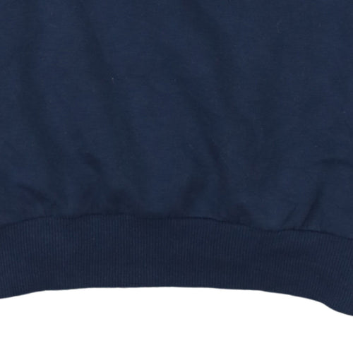 Harry Potter Women's Navy Sweatshirt by George Size S 8-10 Crew Neck Dumbledore's Army