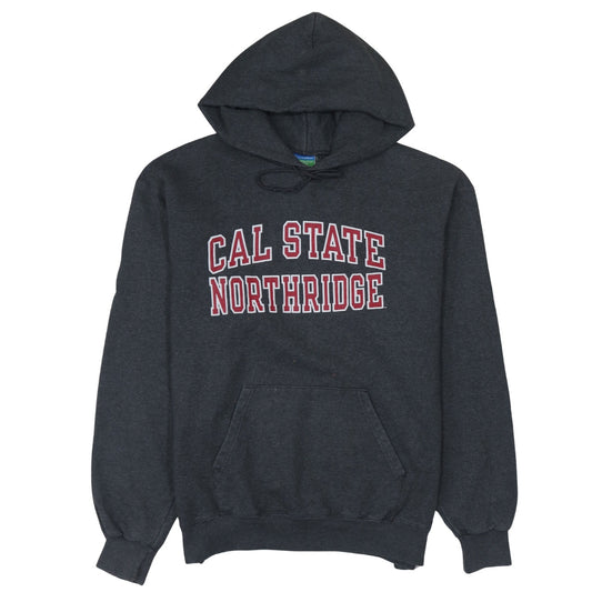 Champion Men's Grey Cal State Northridge Pullover Hoodie L
