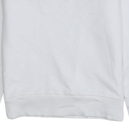 Levi's Boys White Logo Pullover Sweatshirt Size 14 Years Regular Fit