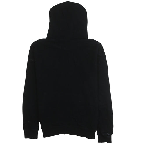 Calvin Klein Jeans Womens Black M Pullover Hoodie CK Logo Cotton