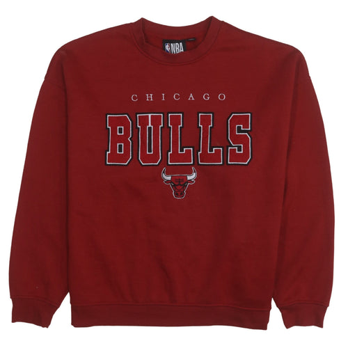 Primark NBA Chicago Bulls Red Crew Neck Sweatshirt Women’s M 12-14