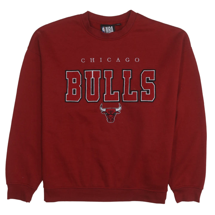 Primark NBA Chicago Bulls Red Crew Neck Sweatshirt Women’s M 12-14
