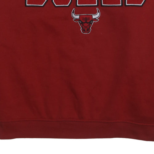 Primark NBA Chicago Bulls Red Crew Neck Sweatshirt Women’s M 12-14