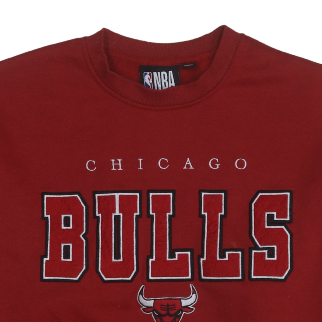 Primark NBA Chicago Bulls Red Crew Neck Sweatshirt Women’s M 12-14