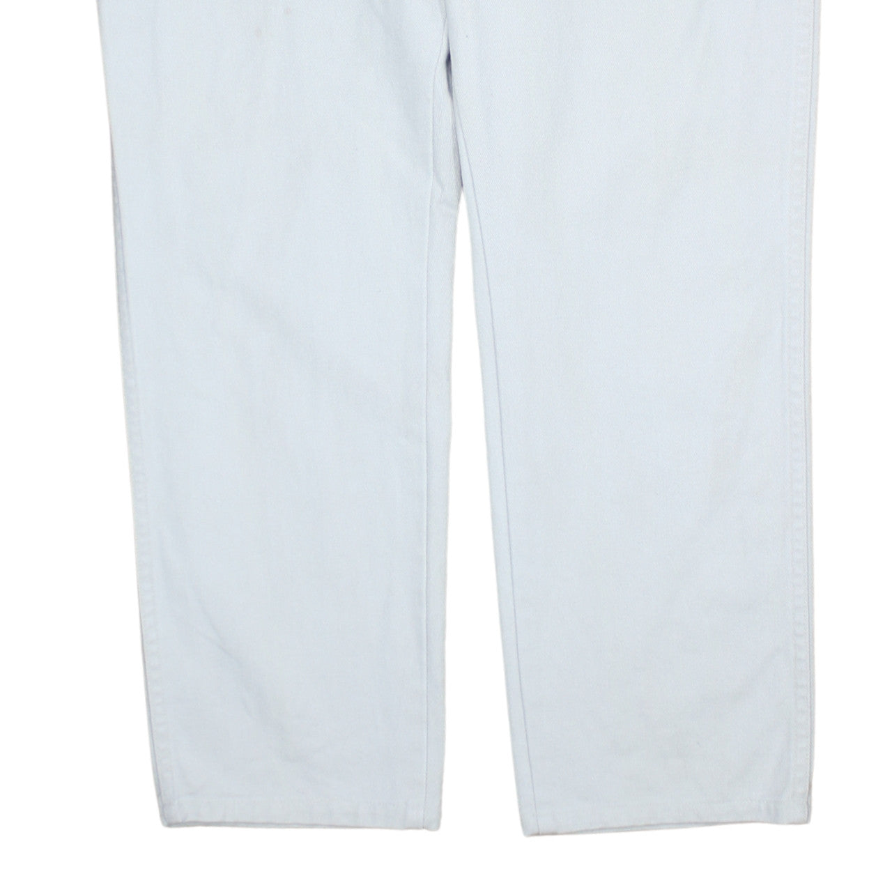 Wrangler Women's White High-Rise Straight Jeans Size 16 Vintage Denim