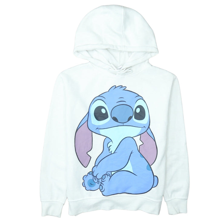 Disney Primark Cares Womens White Stitch Hoodie 2XS Pullover