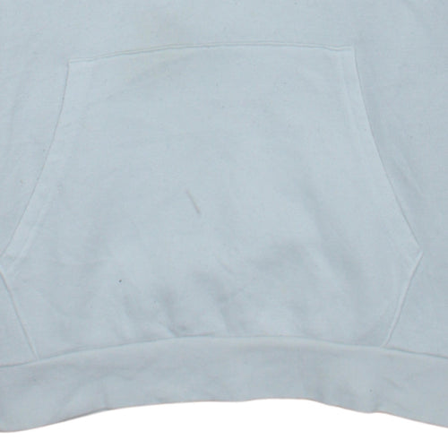 Champion Boys White Pullover Hoodie 15-16 Years Logo Fleece Sweatshirt