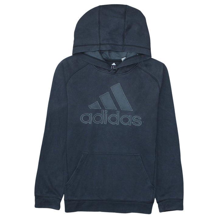 Adidas Men's Black Pullover Hoodie Size S Logo Sportswear