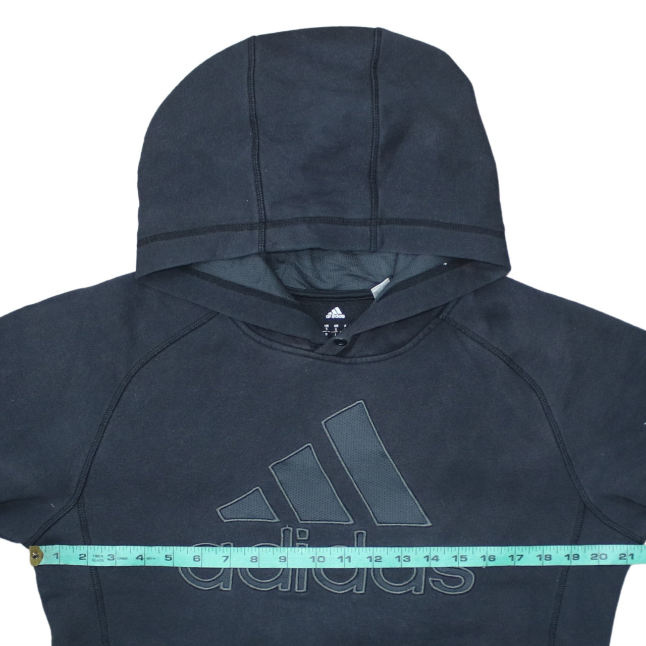 Adidas Men's Black Pullover Hoodie Size S Logo Sportswear