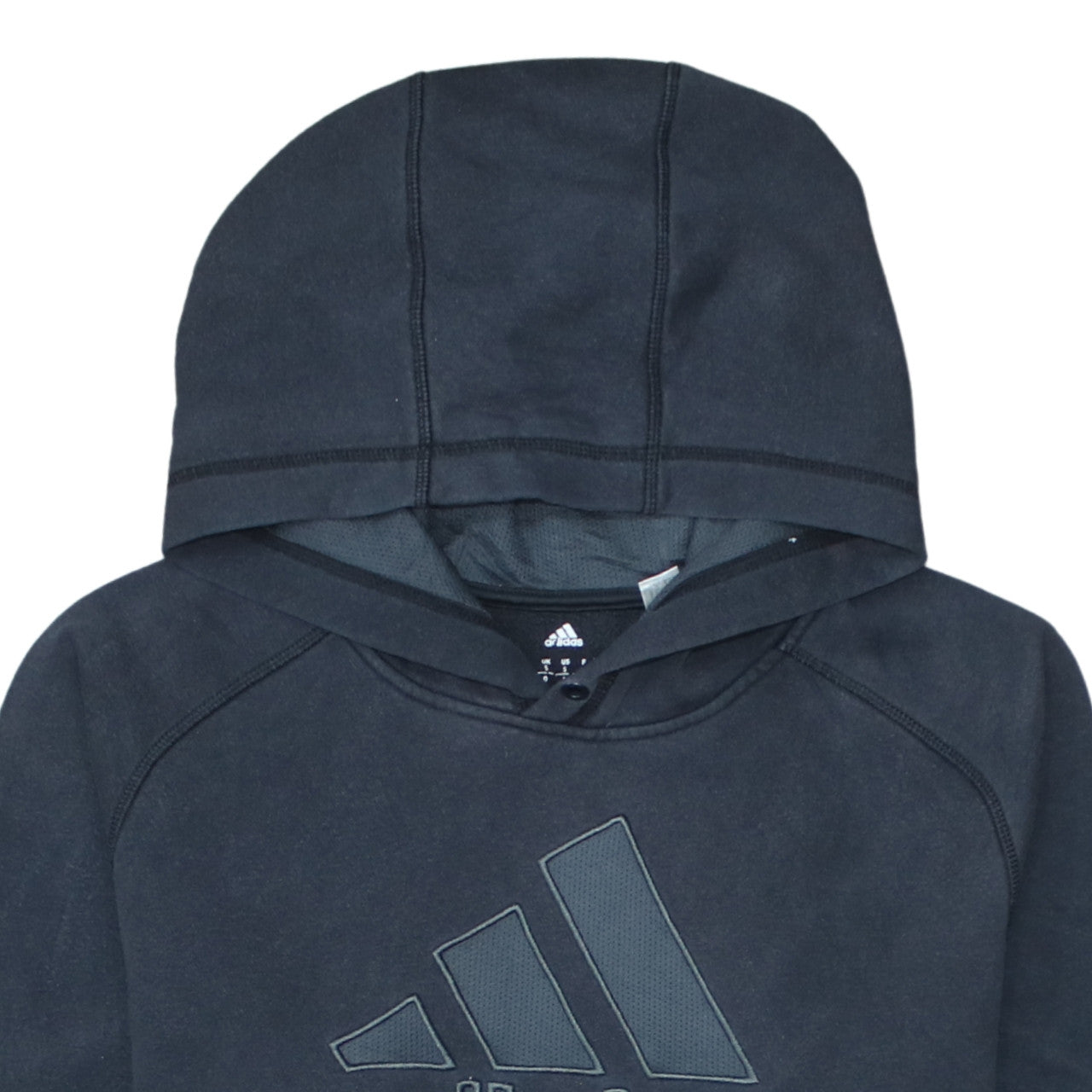 Adidas Men's Black Pullover Hoodie Size S Logo Sportswear
