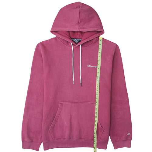 Champion Men’s Pink XL Pullover Hoodie Cotton Blend Fleece