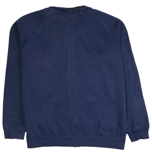 Puma Men's Blue Full Zip Sweatshirt Size L Regular Fit Sports Style