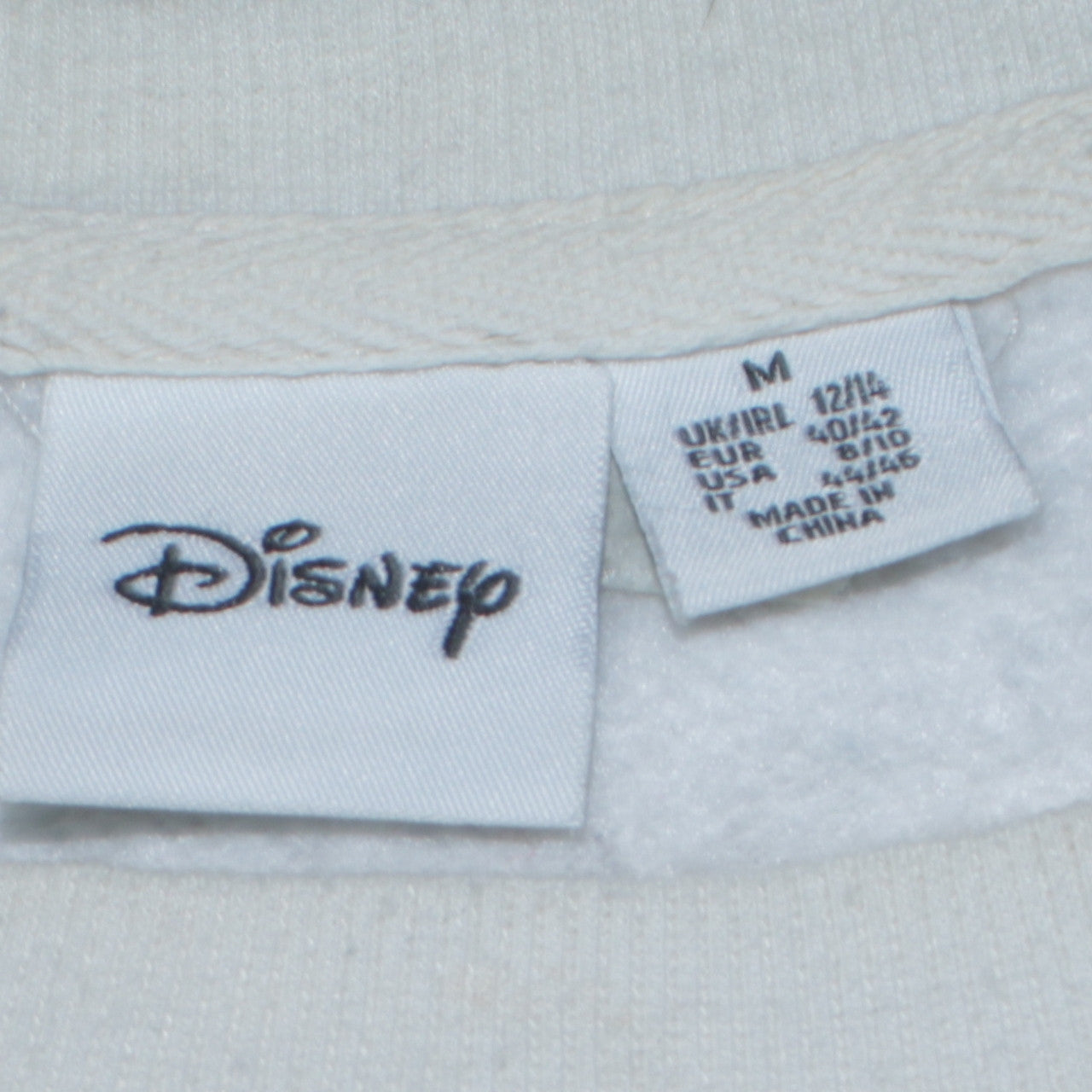 Disney Women White The Lion King Sweatshirt Size M 12/14 Crew Neck