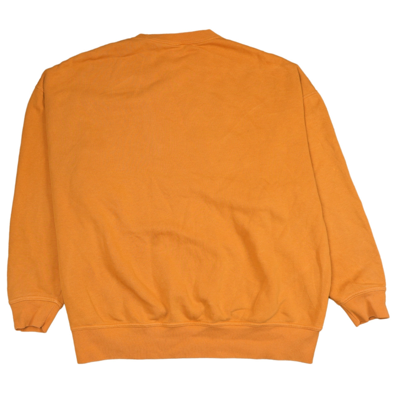 Nike Women's Orange XS Pullover Sweatshirt Crew Neck Casual Cotton
