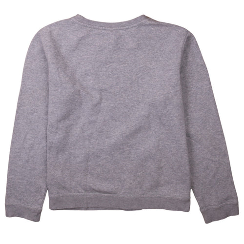 Nike Boys Grey XL Crew Neck Pullover Sweatshirt Fleece Lined
