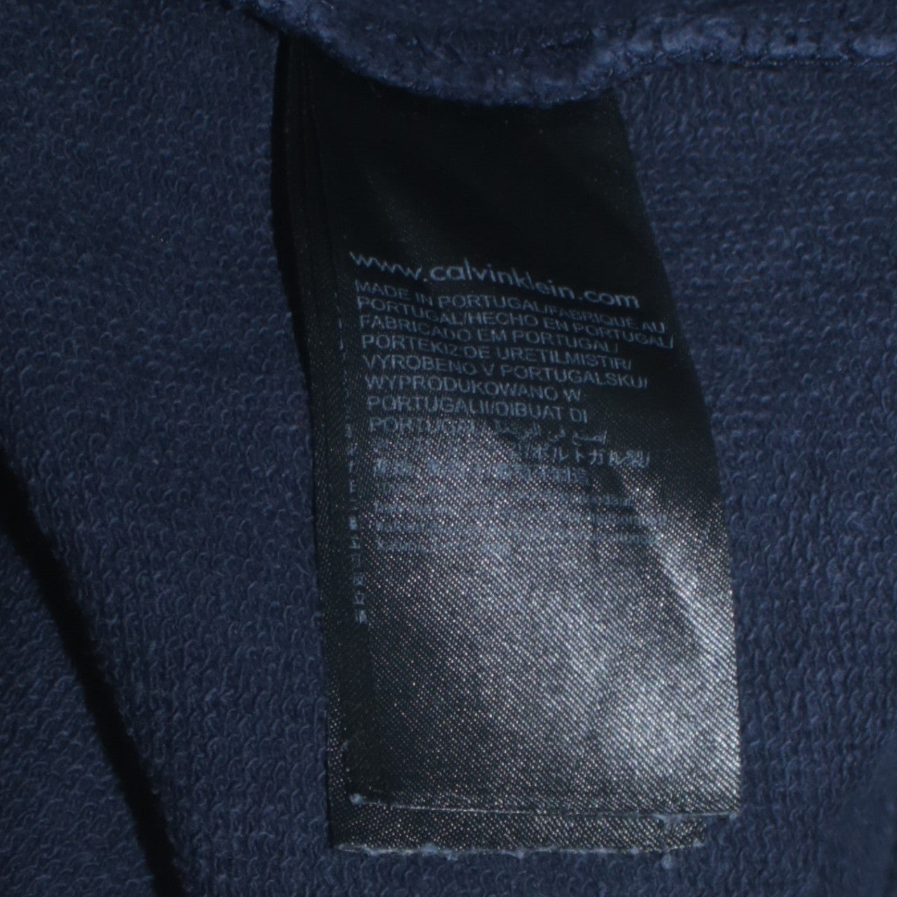 Calvin Klein Jeans Men's Blue Logo Sweatshirt Size S Regular Fit