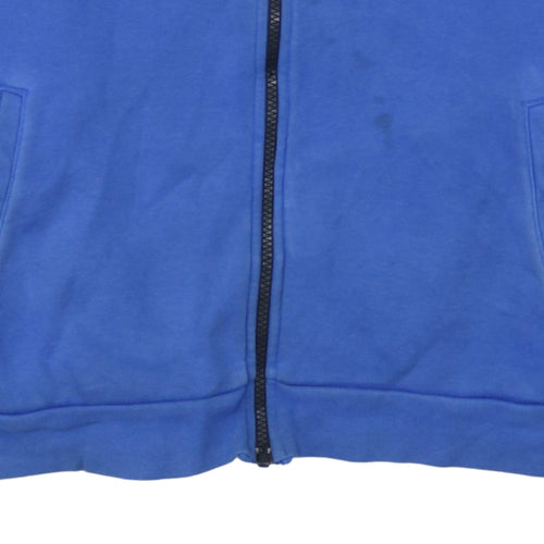 Nike Boys Blue Full Zip Hoodie Air Logo 13-15 Years Fleece