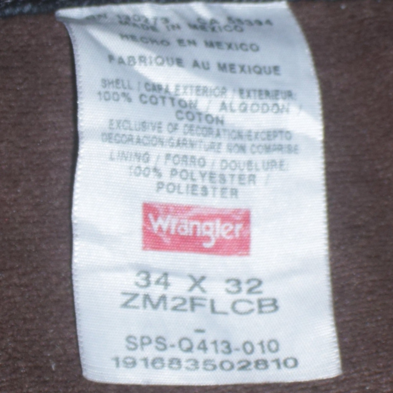 Wrangler Men's Black Denim Chino Shorts Size 34 Regular Fit