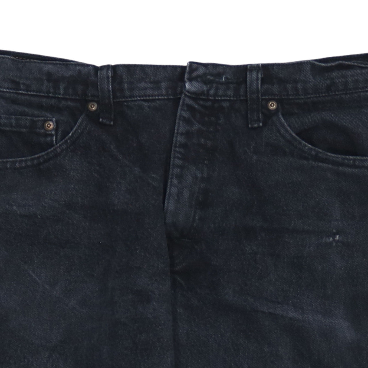 Wrangler Men's Black Denim Chino Shorts Size 34 Regular Fit