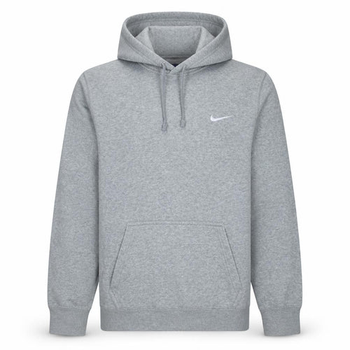 Nike Men's Grey Pullover Hoodie Size S Fleece Hooded Sweatshirt