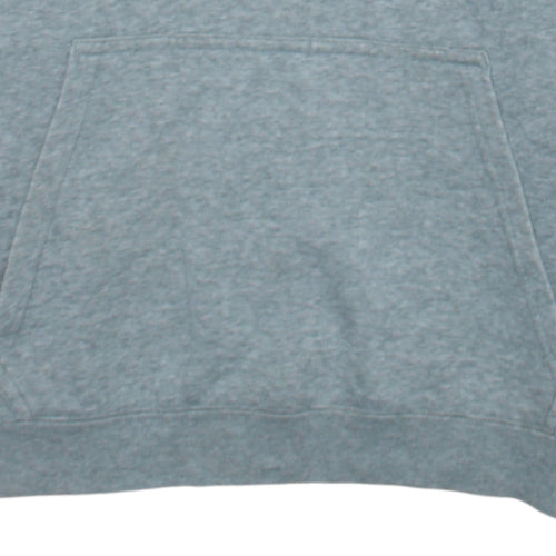 Nike Men's Grey Pullover Hoodie Size S Fleece Hooded Sweatshirt