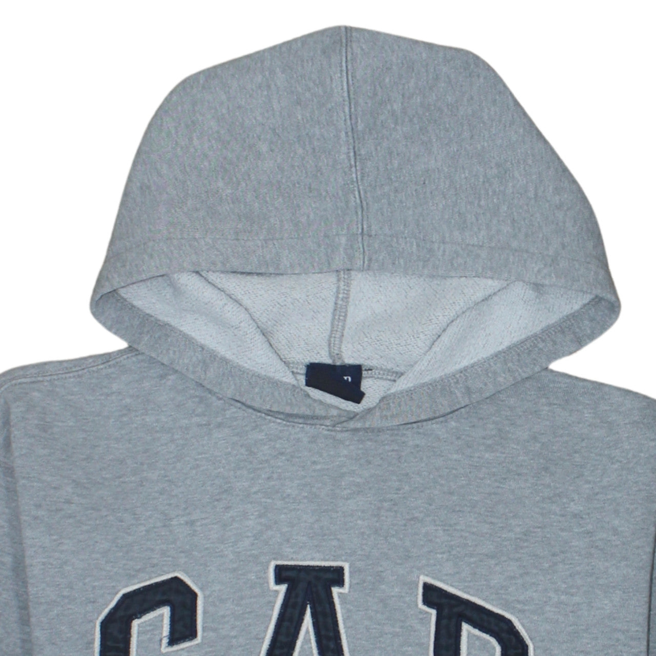 GAP Boys Grey 2XL Pullover Fleece Hoodie with Logo