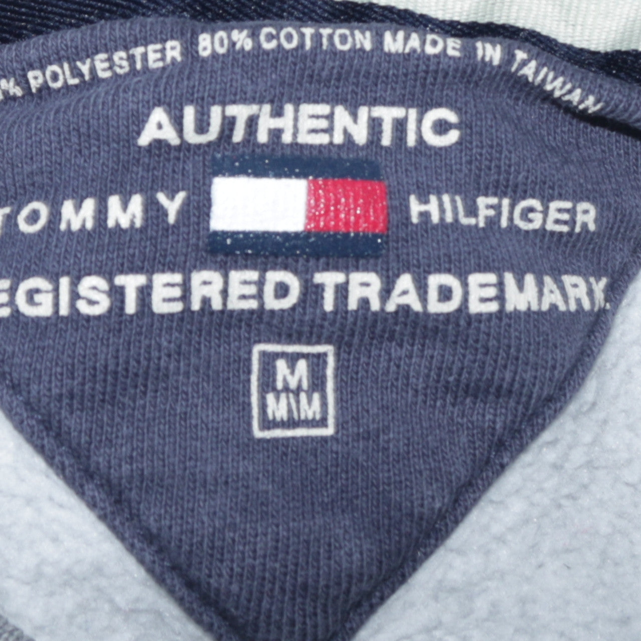 Tommy Hilfiger Men's Grey Regular Fit Crew Neck Sweatshirt M
