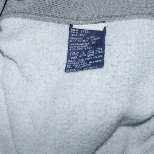 Tommy Hilfiger Men's Grey Regular Fit Crew Neck Sweatshirt M