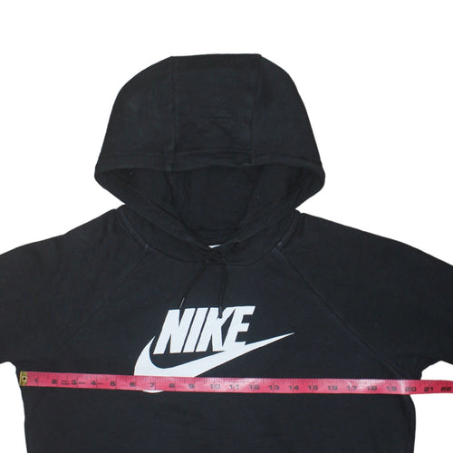 Nike Men's Black Pullover Hoodie Logo Graphic Size S