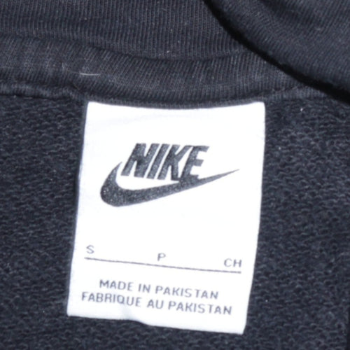 Nike Men's Black Pullover Hoodie Logo Graphic Size S