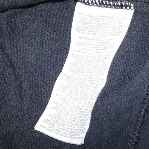 Nike Men's Black Pullover Hoodie Logo Graphic Size S