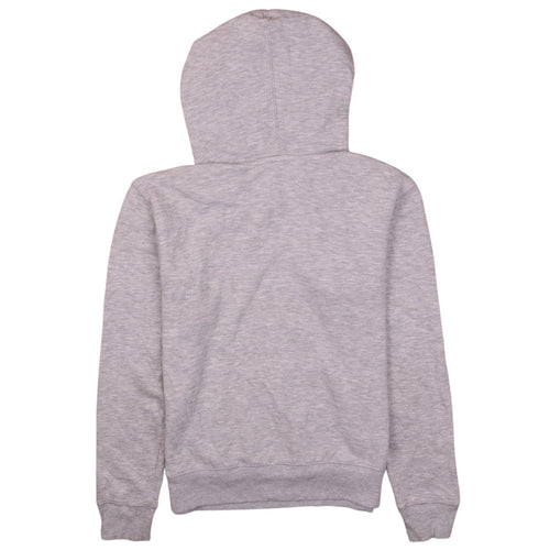 Champion Boys Grey Pullover Hoodie M Fleece Lined Logo Sweatshirt