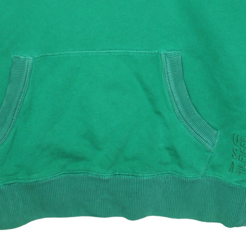 Tommy Hilfiger Men's Green Pullover Hoodie XL Graphic NYC USA