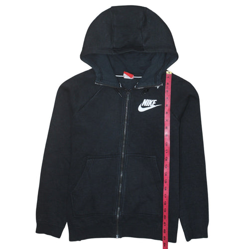 Nike Men's Black Full Zip Hoodie Size M Sports Casual