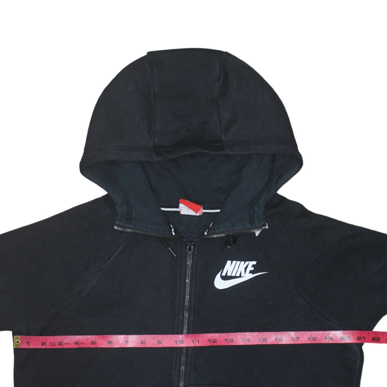 Nike Men's Black Full Zip Hoodie Size M Sports Casual