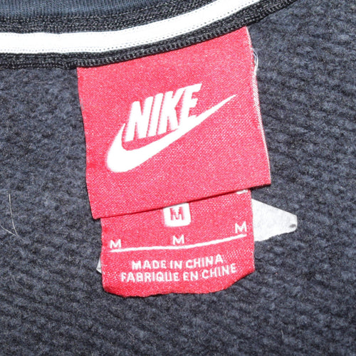 Nike Men's Black Full Zip Hoodie Size M Sports Casual