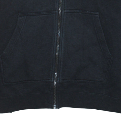 Nike Men's Black Full Zip Hoodie Size M Sports Casual